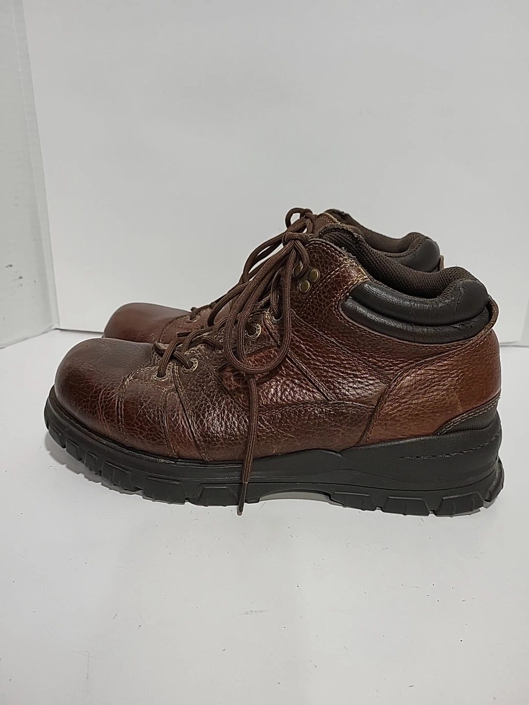 SONOMA URBAN BROWN LEATHER WORK HIKING ANKLE MENS 12M BOOTS