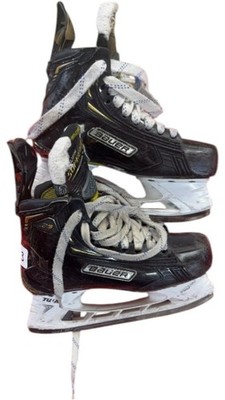 Bauer Supreme S25 Junior Ice Hockey Skates Size 3 Black Tuuk Lightspeed Pro II