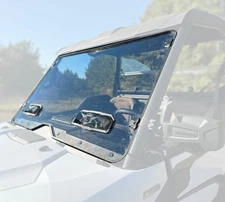 Seizmik UTV Toolless Versa-Vent UV1 Coated Windshield Kawasaki Ridge Ranch 2024