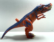 T-Rex Dinosaur with SOUND Toy Mattel Orange and Purple Roaring Sounds