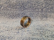 1976 Kennedy Half Dollars size 11 coin ring Handmade mixed metals B 