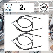 2x ORIGINAL® A.b.s. Seilzug, Feststellbremse für Opel ZAFIRA / ZAFIRA FAMILY B