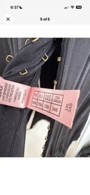 Agent Provocateur Women's Corset And Bottoms Pink And Black 34B / size 1