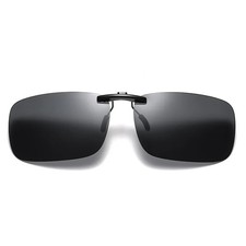 Polarized Clip On Sunglasses UV400 Unisex Day Night Driving Fishing Outdoor