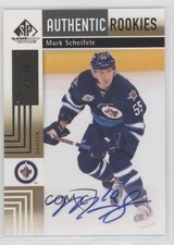 2011 SP Game Used Edition Authentic Rookies Gold 23/50 Mark Scheifele Auto q4n