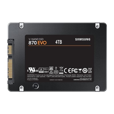 Samsung 870 EVO 4 TB 2,5'' Serial ATA III V-NAND MLC