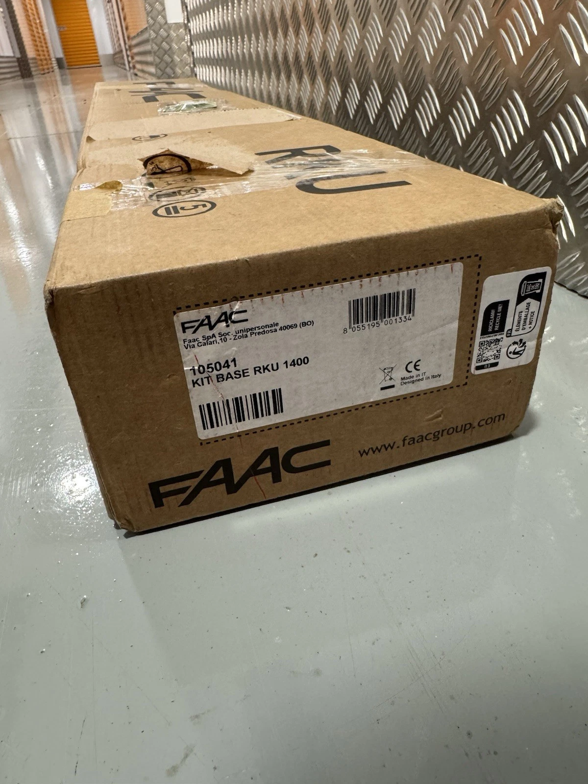 FAAC A1400 RKU Retrofit Base Kit 105041 Sliding Door Operator Brand New 2