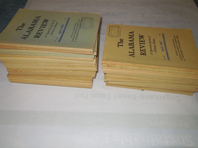 "The Alabama Review" Magazine - 33 various issues 1958 to 1969