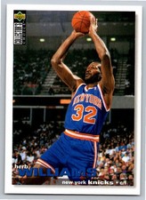1995-96 Upper Deck Collector's Choice Herb Williams #84 New York Knicks Card
