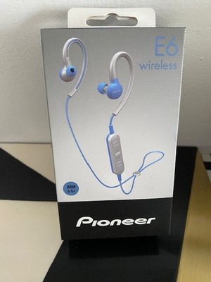 Pioneer SE-E6BT (L) Bluetooth In-Ear Kopfhörer blau/grau BRANDNEU VERSIEGELT