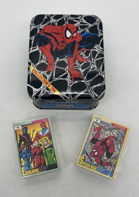 1991 Marvel Universe Series 2 Spiderman Collectors Tin SEALED #5189/7500
