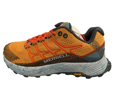 Merrell Moab Flight Damen Trail Sneaker UK 3.5 US 6 EU 36 Orange Schnürschuhe