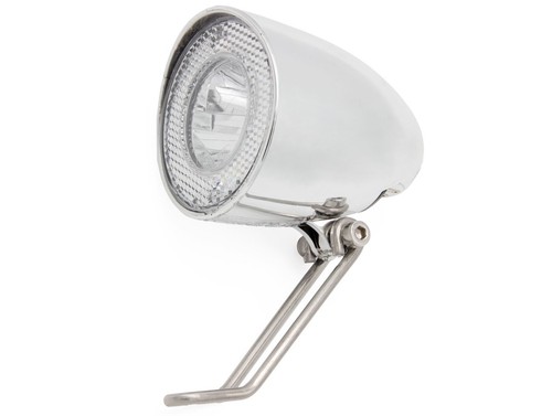 Front Scheinwerfer LED Chrom Retro DC 1,8W 6V-48V  Holland Rad