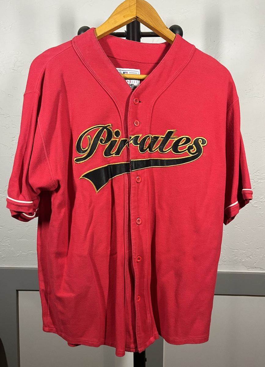 Vintage Mirage Pittsburgh Pirates Red Jersey Size Medium | eBay