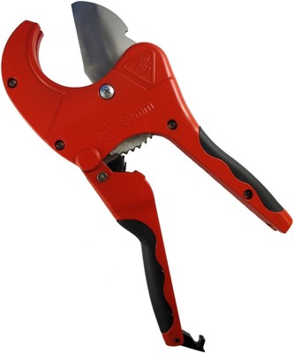 Superior Tool 37116 Ratcheting PVC Pipe Cutter, Red
