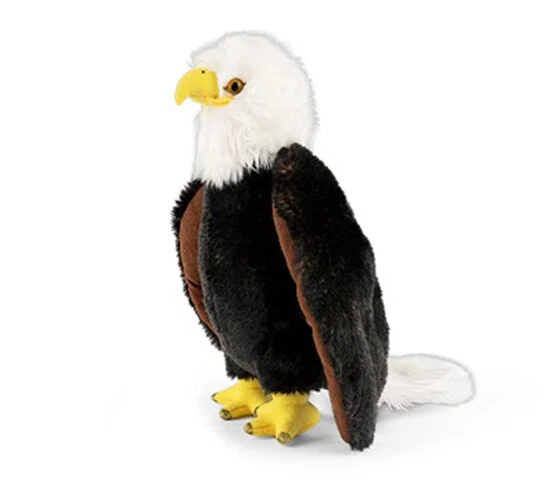 Weißkopf-Seeadler Plüschtier Stofftier Kuscheltier Plüsch Adler Living Nature