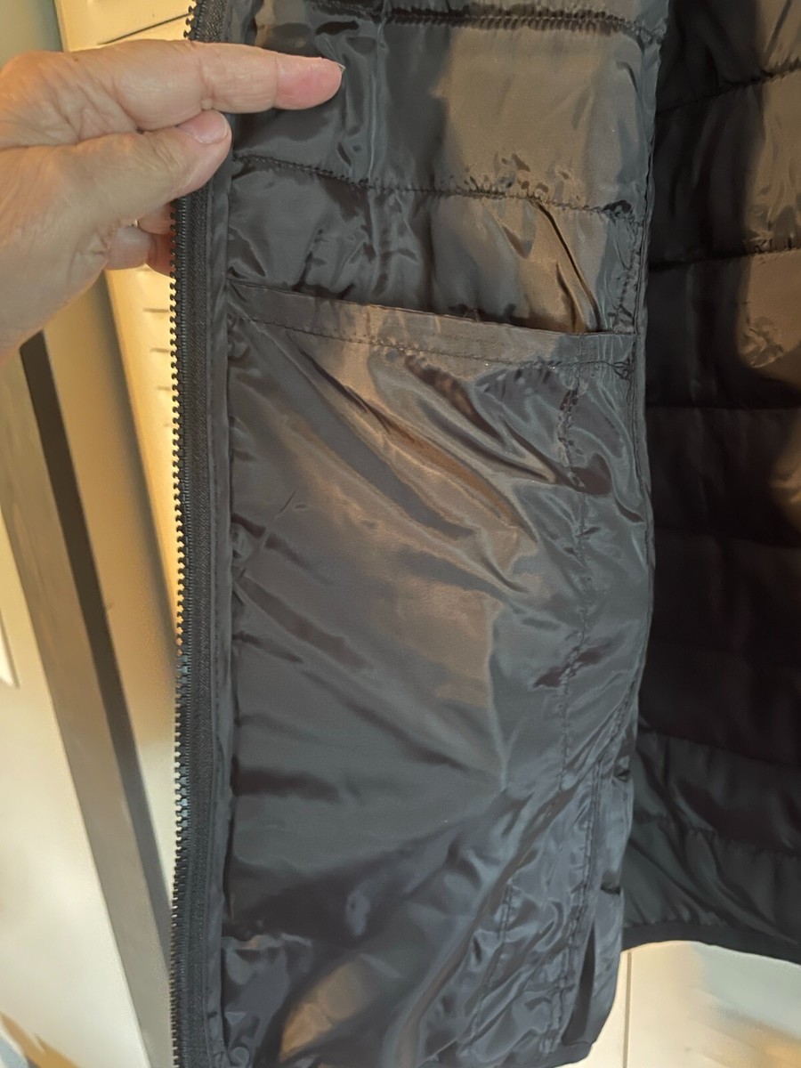 Jackson Hole Outerwear Mens Packable Puffer Jacket Ombre Black Med 