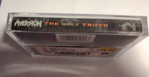 Aversion -The Ugly Truth 1990 SoCal thrash/hardcore cassette tape SEALED no cuts - Foto 3 di 4