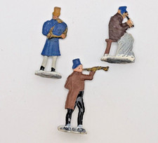 Vintage Heinrichsen German Flat Lead "Men Playing Musical Instruments" Lot