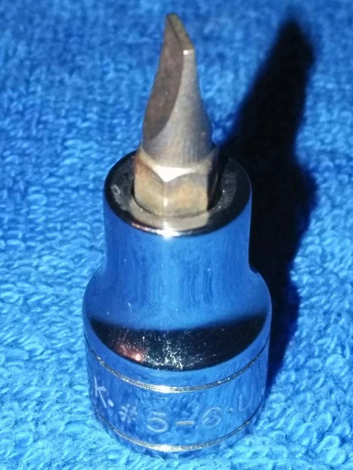 SK #5-6 Bit Socket flathead 3/8" Drive 45472 USA - Image 2 of 3