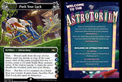 Magic the Gathering -MTG- Push Your Luck Astrotorium