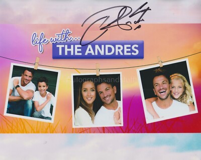 Peter Andre HAND SIGNED 8x10 Photo, Autograph, Mysterious Girl, Natural, Flava