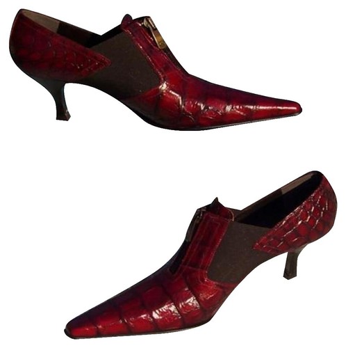 NEW Donald J Pliner Miles Crocco Leather Cappuccino Slip On Penny Loafer Shoes Donald Pliner Miles Penny Loafer - Free Shipping | DSW main image 4