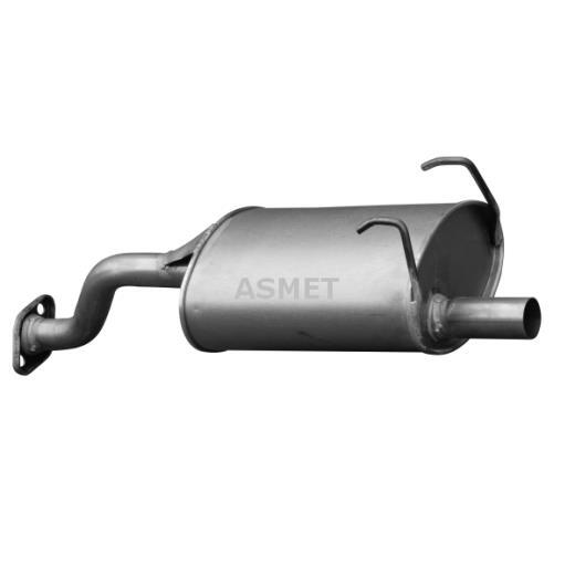 Asmet EndschalldäMpfer SchalldäMpfer FüR Honda Civic VI Hatchback 1.5I-image