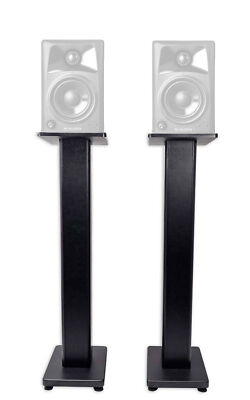 (2) Rockville 28'' Studio Monitor Speaker Stands For M-Audio AV42 Monitors