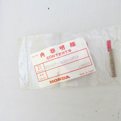 5×3 NOS Honda OEM Headlight Beam Adjusting Adjustment Spring 33107-300