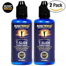 2-PACK Music Nomad MN704 T-Slide Trombone Lubricant 2 oz
