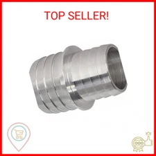 ICT Billet 1-1/4" to 1-1/2" Inch Hose Barb Splice Coupler Repair Reducer Fitting