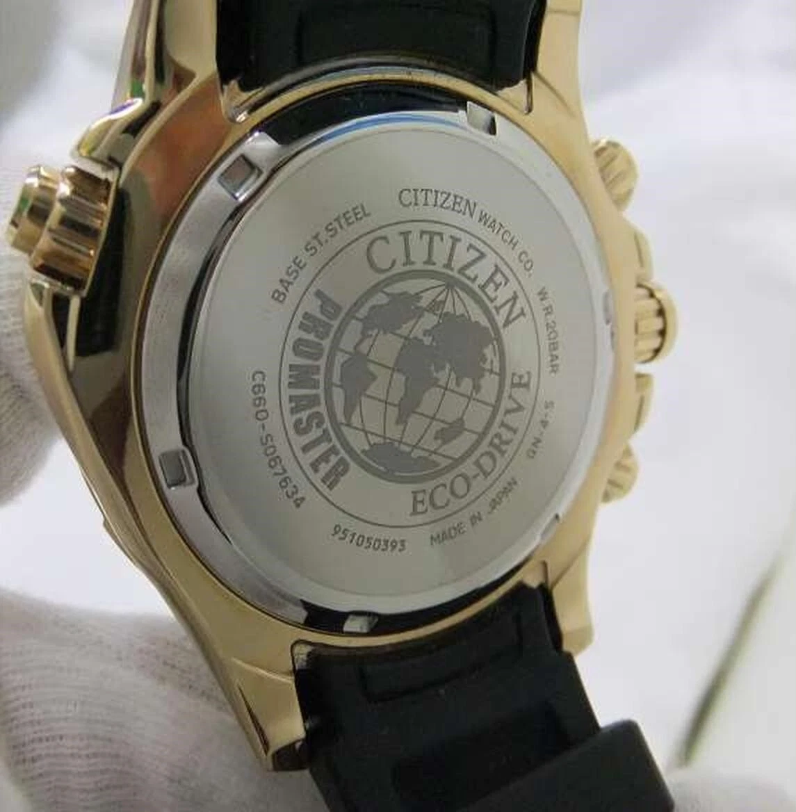 Citizen C660-S067634 Promaster Eco Drive Solar Quartz Wrist Watch Chronograph