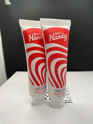 2 X Merci Handy Hand Cream in Cherie Cherry 1oz / 30mL