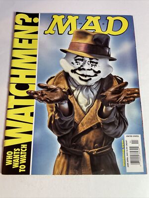 MAD Magazine #499 April 2009 Watchmen Cover - Bagged & Boarded - VGC