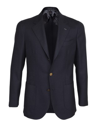 NWT EDUARDO DE SIMONE BLAZER jacket 4 season wool luxury handmade Italy 48