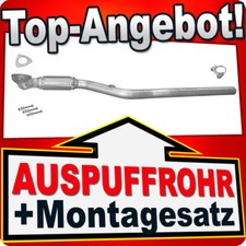 Hosenrohr für OPEL ASTRA G ASTRA H ZAFIRA A 1.8 125PS ab 2000 Auspuff Flexrohr