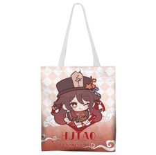 Genshin Impact Hu Tao Canvas Shoulder Bag Shopping Handbag Fashion Gift 16