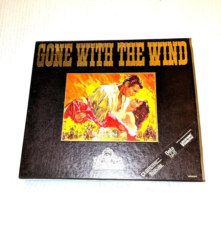 Gone With The Wind MGM Home Video 2 Tape VHS Box Set 1985 - Image 2 of 3