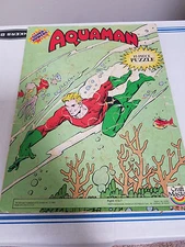 Vintage Aquaman Super Powers 15 Piece Puzzle Craft Master