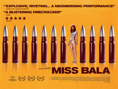 Rare UK Poster Miss Bala 30 x 40 inches