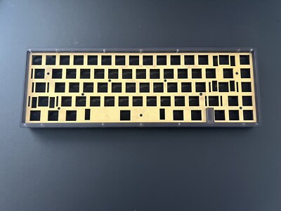 KBD67v2 MKII Mechanical Keyboard DIY KIT in Black Polycarbonate