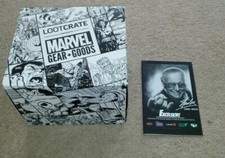 STAN LEE EXCELSIOR RECEPTION HOLLYWOOD 2019 MARVEL LOOT BOX OMAGGIO KEVIN SMITH 