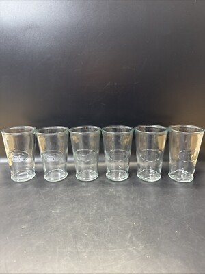 Cute Cow Themed Embossed Milk Cup Farmhouse Glasses/ Set of 6