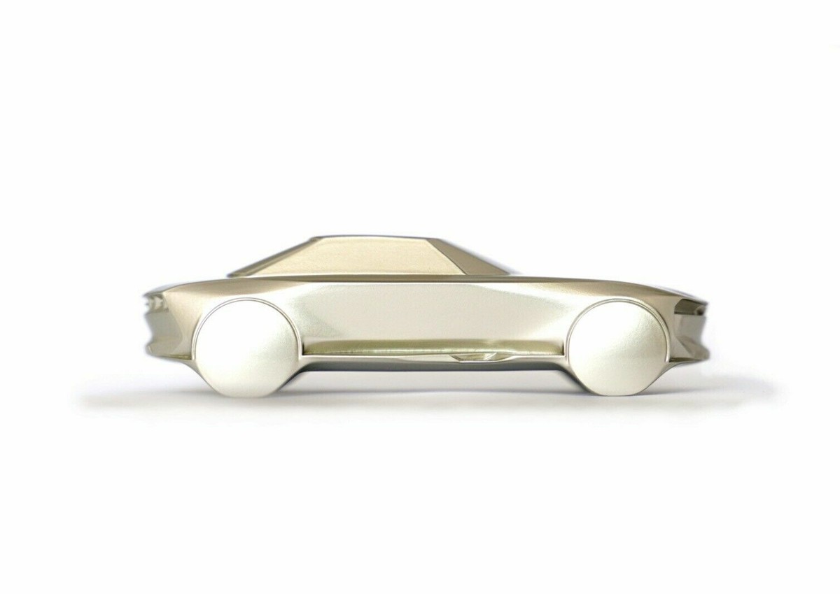 VOXxi9 Speedform Peugeot E3008 2024 - 1/43, Résine Argentée, étude De Style