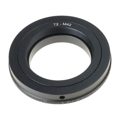 Aluminum Alloy T2 T Mount Lens Ring Adapter to M42 Screw Body Telescope Lens