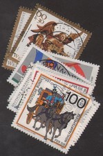 Germany #B675-B686 set Used 1989 semi-postal year set