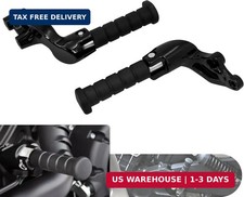 Motorcycle Rear Passenger Foot Pegs Footrest Mount Bracket Fit 2018-2025 Gloss
