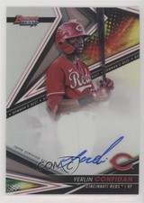2022 Bowman's Best of Refractor Yerlin Confidan #B22-YC Auto 02u3