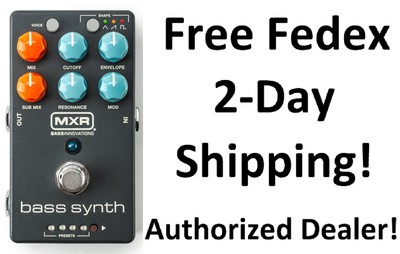 New Dunlop MXR MB301 Bass Synth Bass Guitar Effects Pedal